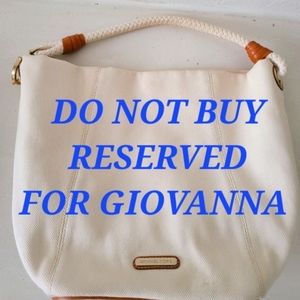 DO NOT BUY - Reserved for Giovanna
